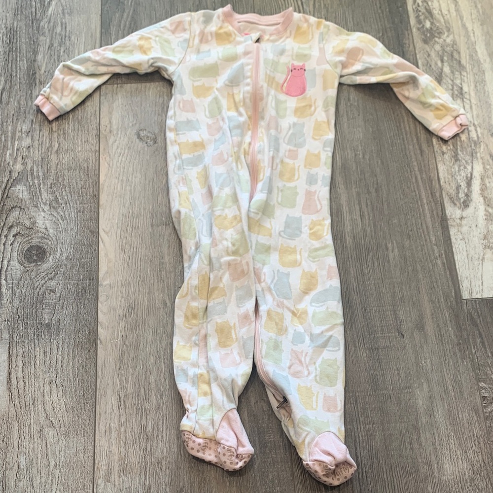 Tuffy Pastel Owl Print Kids One Piece